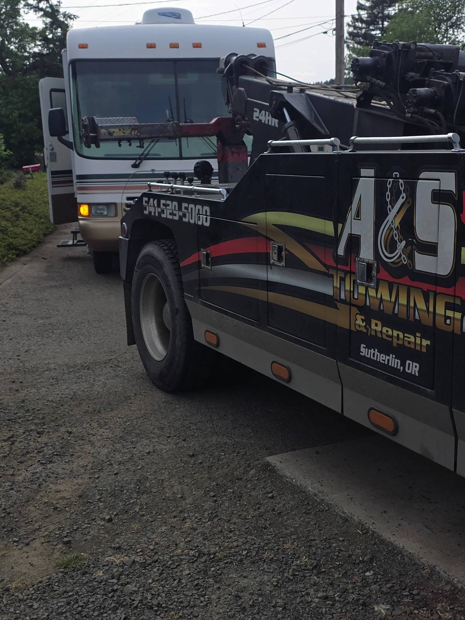RV towing - Sutherlin OR