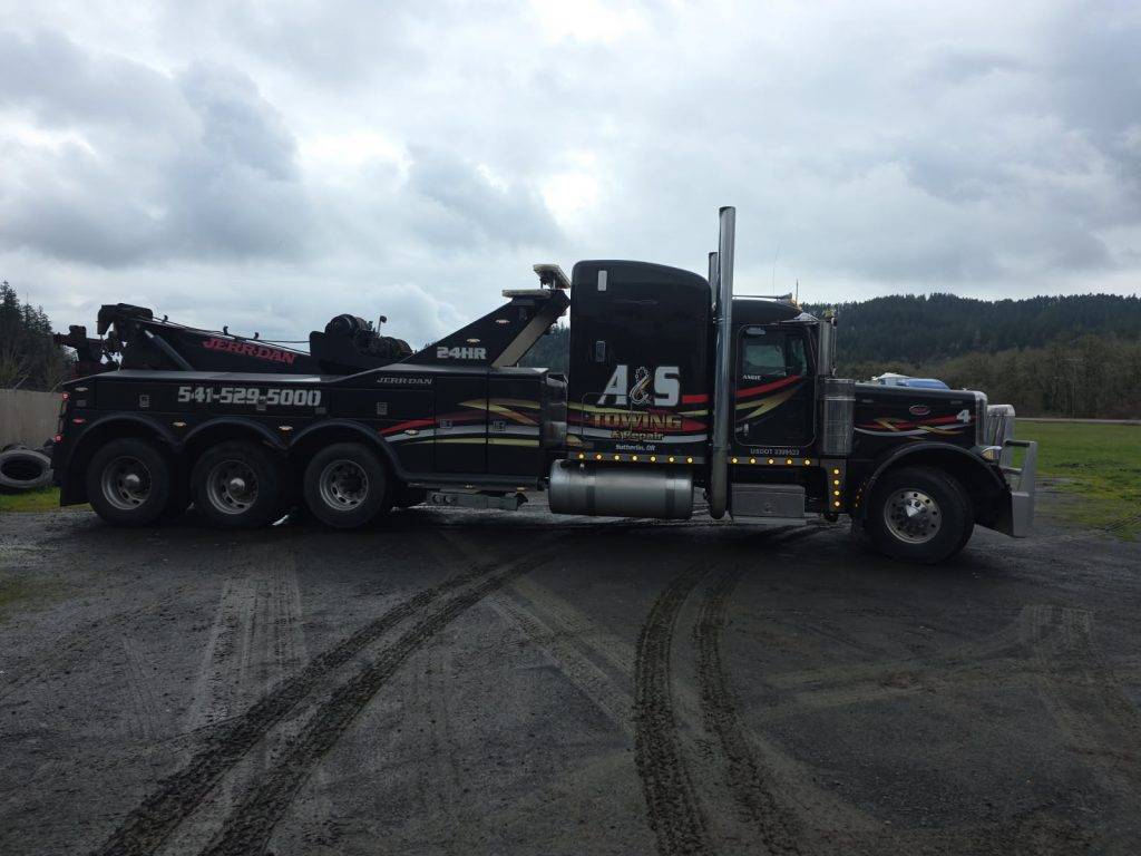 A&S Towing truck